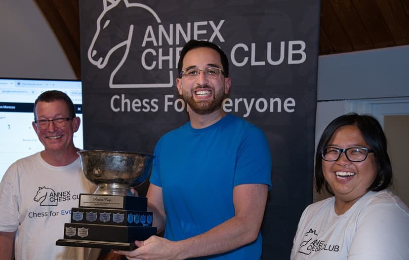 2026 Toronto Blitz Champion Koosha Jaferian. Image taken by John Upper, CFC Newsletter